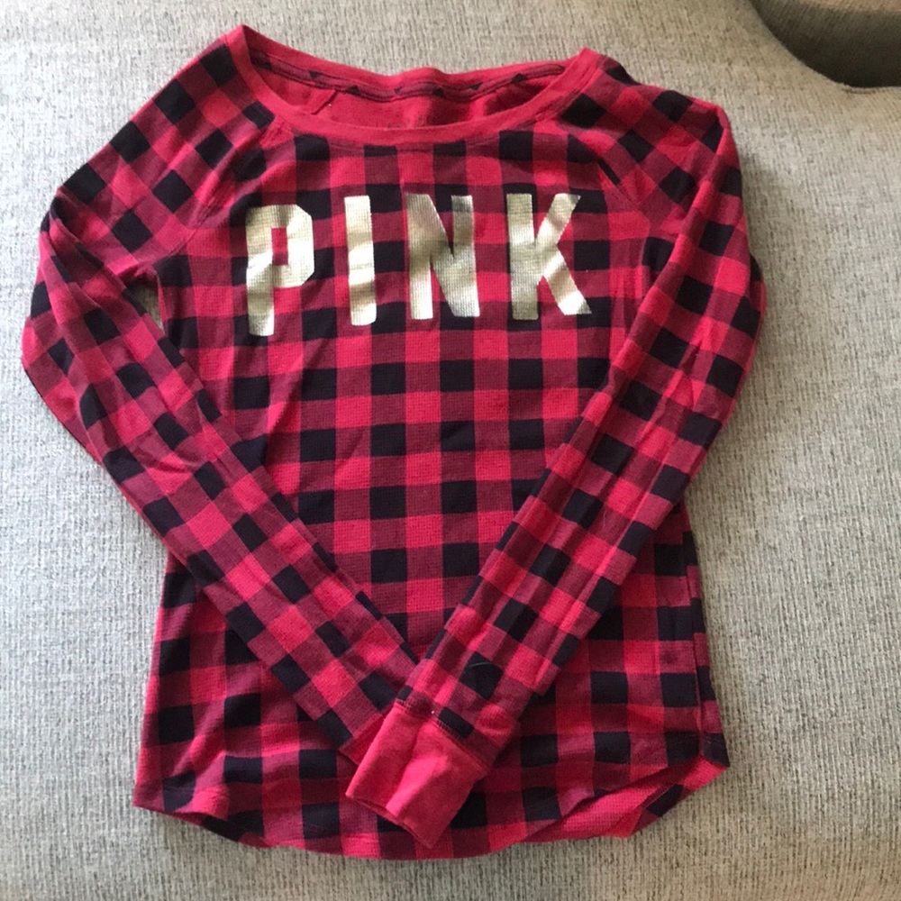PINK Thermal sleep shirt